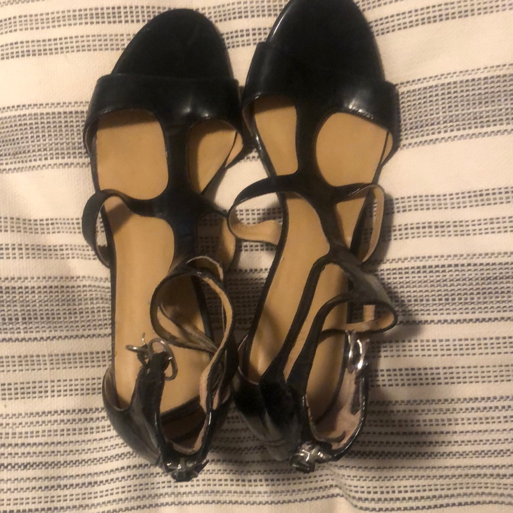 Nine West strappy heel